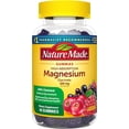 thumbnail image 1 of Nature Made High Absorption Magnesium Glycinate Gummies 100 mg per Serving, Muscle, Nerve, Bone and Heart Support, 40 Gummy Magnesium Supplement, 20 Day Supply, 1 of 5