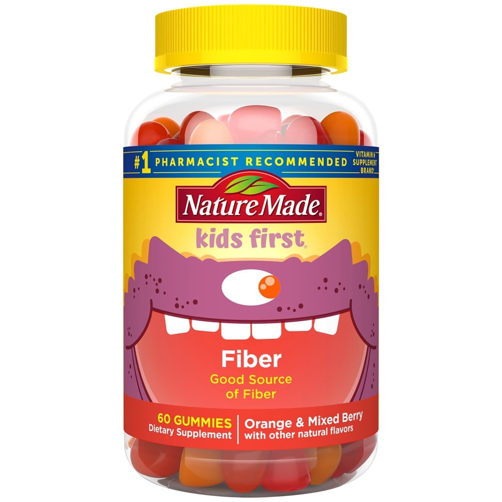 Nature Made Kids First Fiber Gummies 60 Gummies
