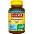 thumbnail image 1 of Nature Made Magnesium Citrate 250 mg Softgels Dietary Supplement for Muscle Support, 60 Ct, 1 of 4