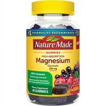 Nature Made High Absorption Magnesium Glycinate Gummies, 40 Count