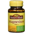 thumbnail image 1 of Nature Made Magnesium Supplement, Support Heart Function, 100ct, 4-Pack, 1 of 4