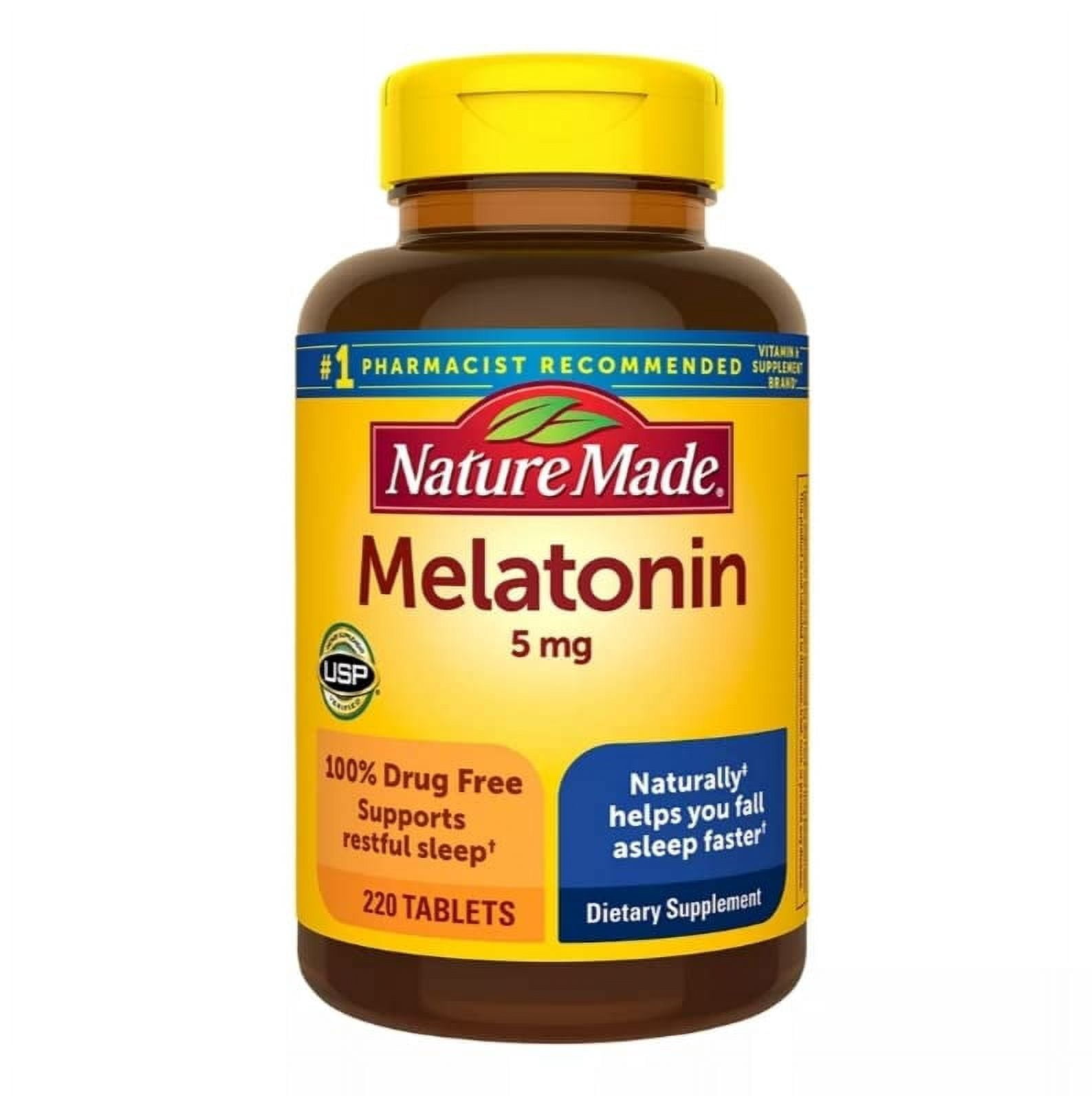 Nature Made Melatonin 5mg Tablets 220 Count Pack Of 1 Walmart nature-made-melatonin-5mg-tablets-220-count-pack-of-1-walmart