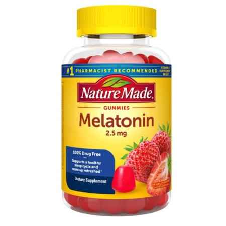Nature Made Melatonin Adult Gummies 2.5 mg (Pack of 10)