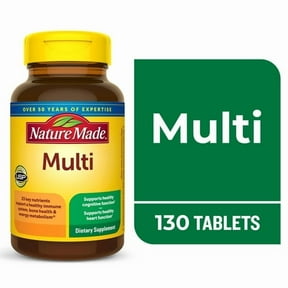 Nature Made Multi Complete Tablets 130 ea (Pack of 5)