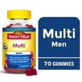 thumbnail image 1 of Nature Made Multivitamin For Men Gummies, Mens Multivitamin for Nutritional Support, 70 Ct, 1 of 11