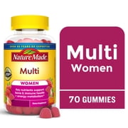Nature Made Multivitamin For Women Gummies, Womens Multivitamin, 70 Count