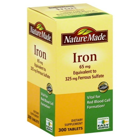 Nature Made Nutritional Products Nature Made Iron, 300 ea