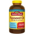 thumbnail image 1 of Nature Made Organic Flaxseed Oil 1400 mg Omega 3-6-9 - 300 Liquid Softgels, 1 of 8