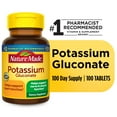 Nature Made Potassium Gluconate Tablets, 550 Mg, 100 Ct