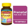 thumbnail interactive-video image 1 of Nature Made Prenatal with Folic Acid + DHA Softgels, Prenatal Vitamin and Mineral Supplement, 70 Count, 1 of 13