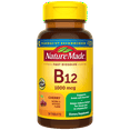thumbnail image 1 of Nature Made Sublingual Vitamin B12 1000 Mcg. Cherry Flavored Lozenges 50 Ct, 3-Pack, 1 of 5