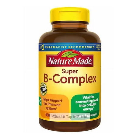Nature Made Super B-Complex, 460 Tablets