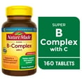 Nature Made Super B Complex with Vitamin C and Folic Acid Tablets