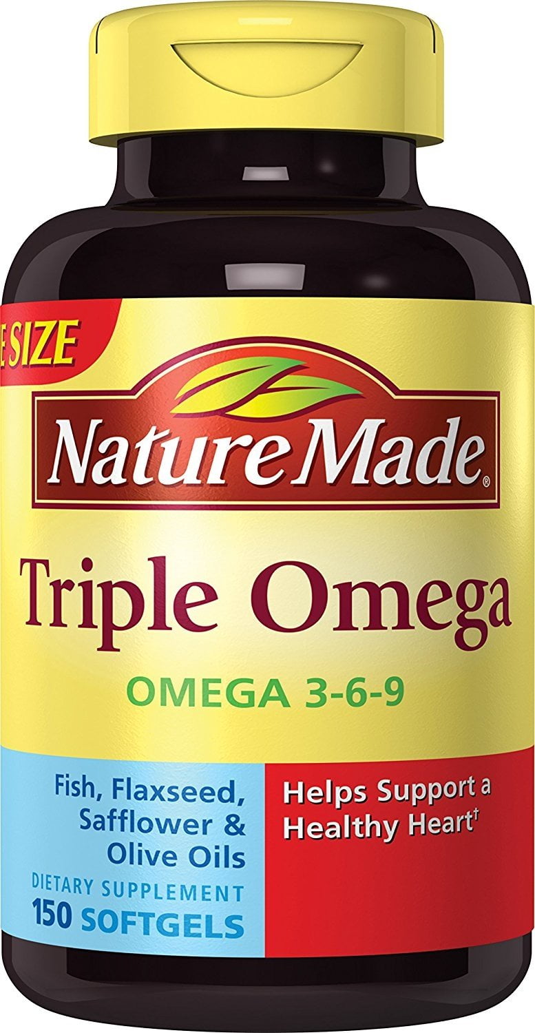 Nature Made Triple Omega 369 Softgels, Dietary Supplement, 170