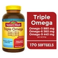 thumbnail interactive-video image 1 of Nature Made Triple Omega 369 Softgels, Dietary Supplement, 170 Count, 1 of 11