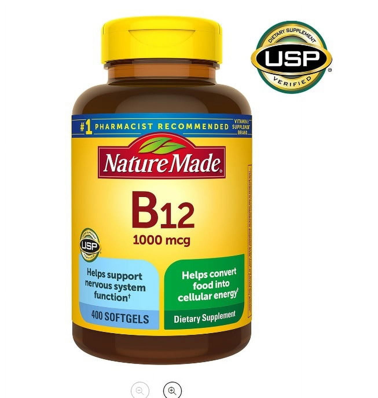 Nature Made Vitamin B12 1000 Mcg., 400 Softgels