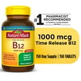 Nature Made Vitamin B12 1000 mcg Time Release Tablets, Dietary