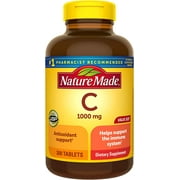 Nature Made Vitamin C 1000 mg, Dietary Supplement for Immune Support, 300 Tablets, 300 Day Supply