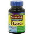 thumbnail image 1 of Nature Made Vitamin D3 2,000 I.U. Liquid Softgels 250 ea (Pack of 2), 1 of 2