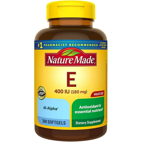 Nature Made Vitamin E 400IU, 300 Softgels