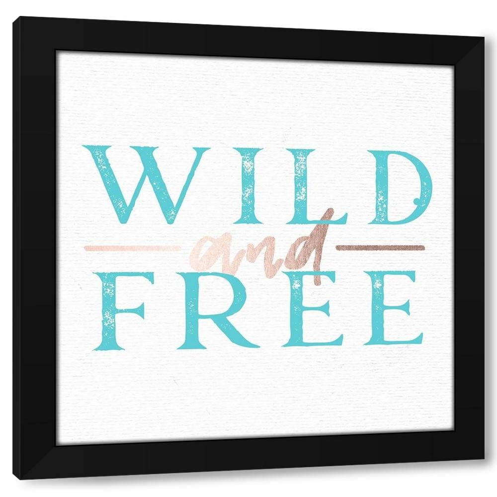 Nature Magick 20x20 Black Modern Wood Framed Wall Art Titled - Wild and ...