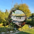 thumbnail image 1 of Nature Majestic Iguazu Falls Painted Stained Glass Suncatcher, Window Hanging Decor, Outdoor Sun Catcher Decor, Landscape Decor, Nature Art, 1 of 4