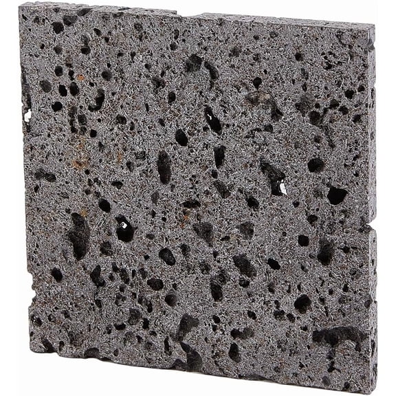 Nature Marble Rock Display Base Rock Display Base Case with Hole Marble Effect Stone Decorative Display Plate Pedestals Photography Prop Accessories for Jewelries Cosmetics 3.94x3.94 Inch