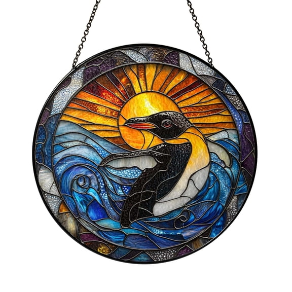 Nature Marine Sea Slug Suncatcher Hanging Ornament Present Gift Glass