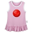 thumbnail image 1 of Nature Mars Planet Pattern Dresses For Baby, Newborn Babies Skirts, Infant Princess Dress, 0-24M Kids Graphic Clothes (Pink Sleeveless Dresses, 18-24 Months), 1 of 4