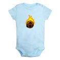 thumbnail image 1 of Nature Meteor Pattern Rompers For Babies, Newborn Baby Unisex Bodysuits, Infant Jumpsuits, Toddler 0-24 Months Kids One-Piece Oufits (Blue, 0-6 Months), 1 of 4