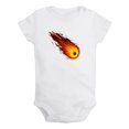 thumbnail image 1 of Nature Meteor Pattern Rompers For Babies, Newborn Baby Unisex Bodysuits, Infant Jumpsuits, Toddler 0-24 Months Kids One-Piece Oufits (White, 18-24 Months), 1 of 4