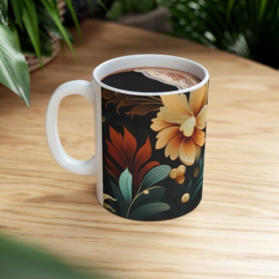 Nature Mug - Charming Cottagre and Goblincore Gift Nature Enthusias.