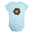 thumbnail image 1 of Nature Nest Pattern Rompers For Babies, Newborn Baby Unisex Bodysuits, Infant Jumpsuits, Toddler 0-24 Months Kids One-Piece Oufits (Blue, 12-18 Months), 1 of 4