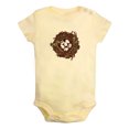 thumbnail image 1 of Nature Nest Pattern Rompers For Babies, Newborn Baby Unisex Bodysuits, Infant Jumpsuits, Toddler 0-24 Months Kids One-Piece Oufits (Yellow, 18-24 Months), 1 of 4