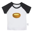 thumbnail image 1 of Nature Nest Pattern T shirt For Baby, Newborn Babies T-shirts, Infant Tops, 0-24M Kids Graphic Tees Clothing (Short Black Raglan T-shirt, 6-12 Months), 1 of 4