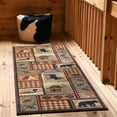 thumbnail image 1 of Nature Novelty 2.7' x 10' Multi-Color Polypropylene Indoor Area Rug, 1 of 7