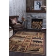 thumbnail image 1 of Nature Novelty 5' x 7' Multi-Color Polypropylene Indoor Area Rug, 1 of 9