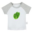 thumbnail image 1 of Nature Pattern Peppermint T shirt For Baby, Newborn Babies T-shirts, Infant Tops, 0-24M Kids Graphic Tees Clothing (Short Gray Raglan T-shirt, 18-24 Months), 1 of 4