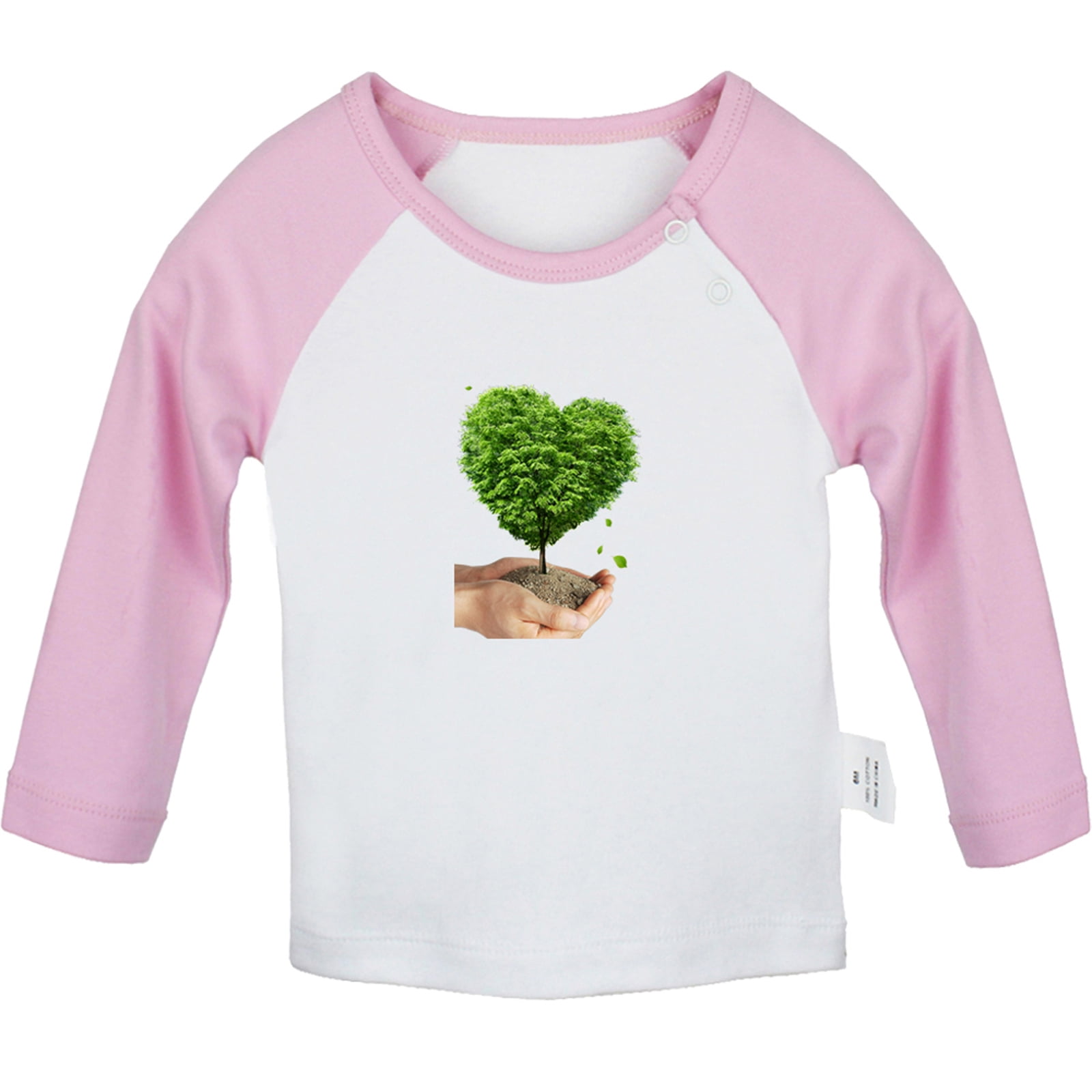 Baby Girl T-Shirt In Blended Stuff Earth Art Design main image 1