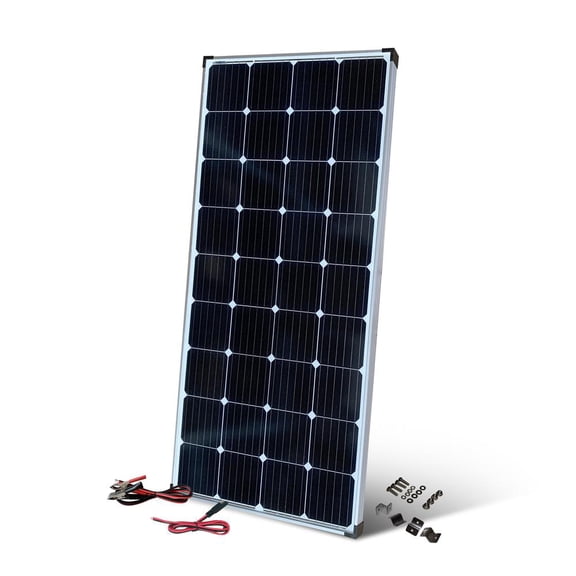 Nature Power 200 Watt Crystalline Solar Panel with cables only