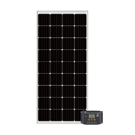 200 Watt Crystalline Solar Panel with 12 Volt Charge Controller