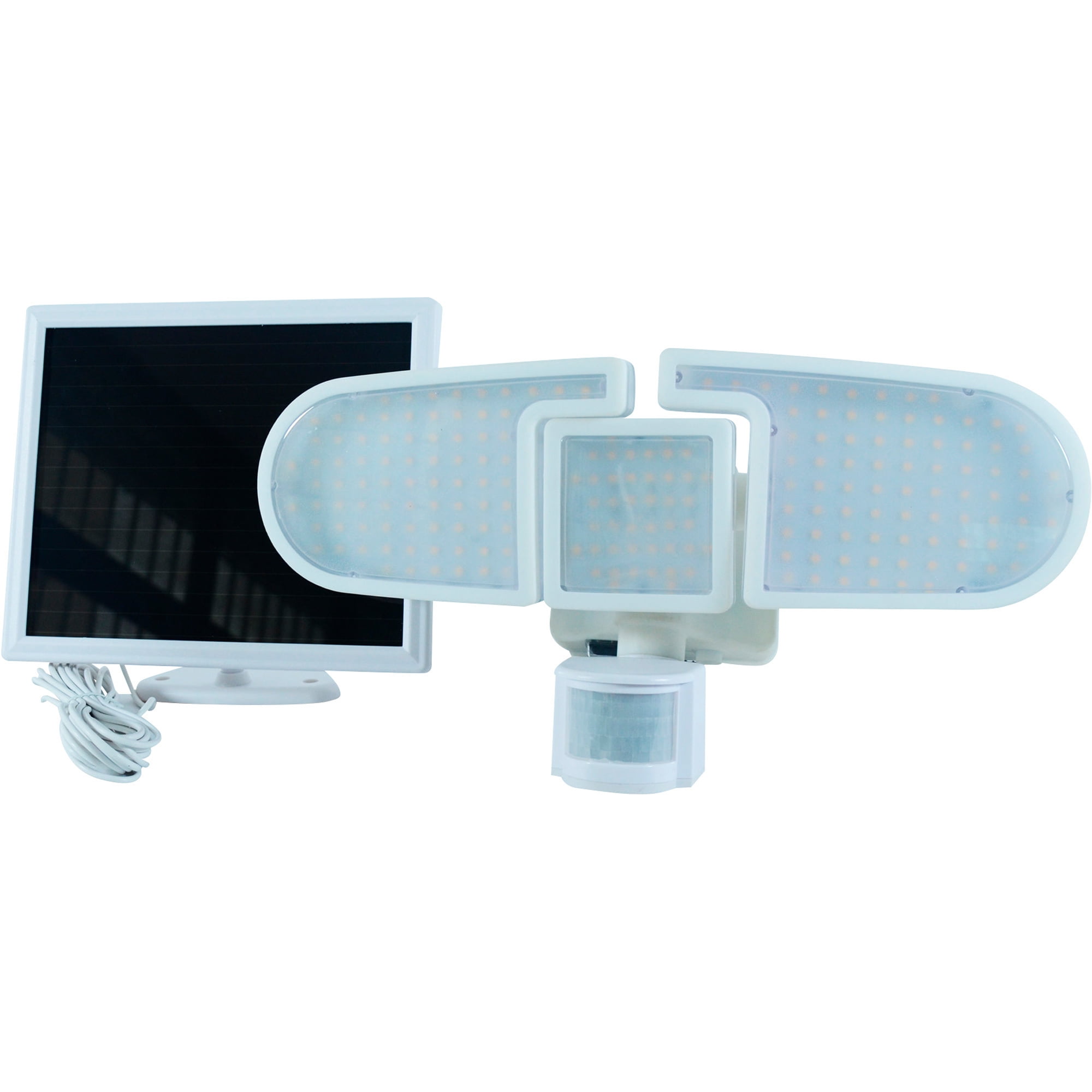 Nature Power (22245) 205 Integrated LED White Triple Head Outdoor Solar Motion Activated Light Nature Power (22245) 205 Integrated LED White Triple Head Outdoor Solar Motion Activated Light