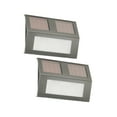 thumbnail image 1 of Nature Power (21060) Bronze Solar-Powered Integrated LED Step Lights (2-Pack), 1 of 2