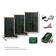 Nature Power 53330 330 Watt Complete Solar Power Kit 3 x 110W Solar Panel, 750W Power Inverter, 30Amp CC