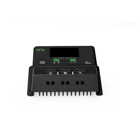 Nature Power (60032) 30 Amp Solar Charge Controller With Display for 12 Volt and 24 Volt systems