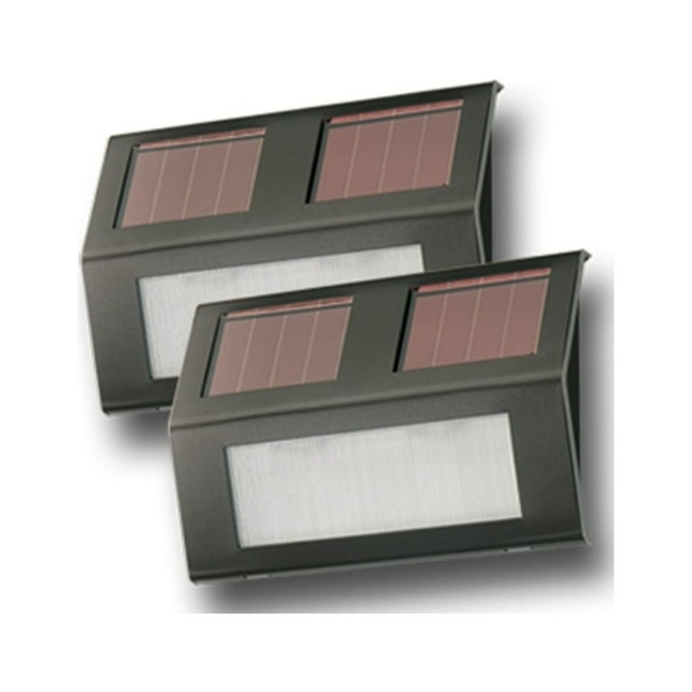 Nature Power Bronze Solar Step Lights Set of 4