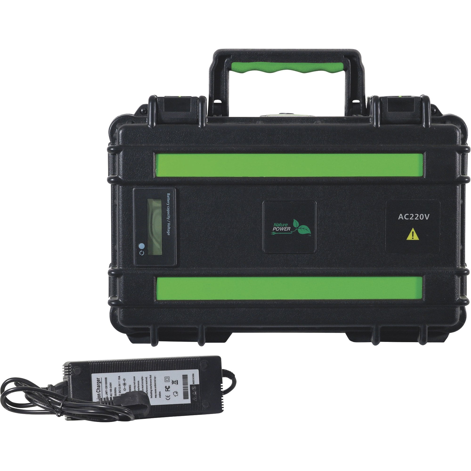 Nature Power Pure Sine Wave Solar Power Pack with Solar Panel — 500 Watts, Model# 40500