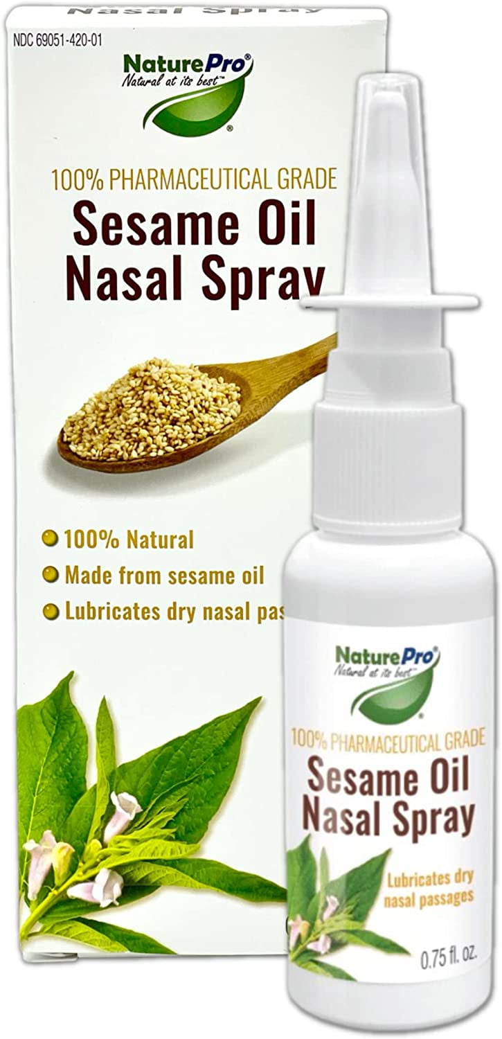 Nature Pro Sesame Seed Oil Nasal Spray For Dry Noses
