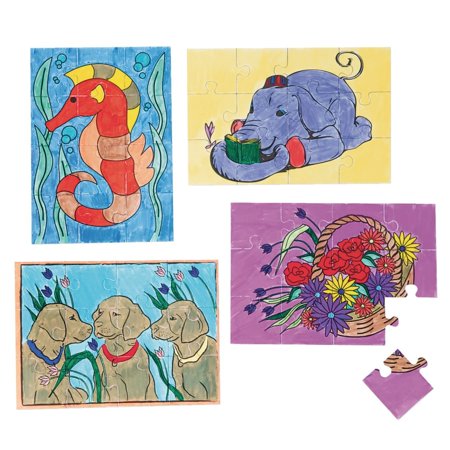 Nature Puzzles Craft Kit (Pack of 48)