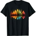thumbnail image 1 of Nature Reflection Forest Trees Outdoor Wildlife T-Shirt, 1 of 5